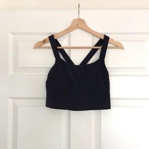 Athleta navy sports bra